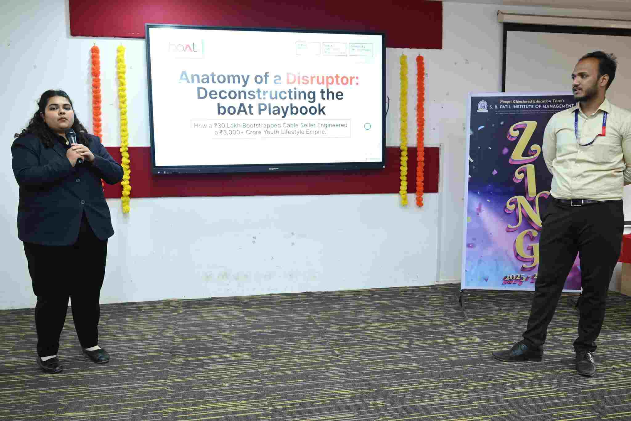 The Cultural Fest Zing 2025-26, SBPIM