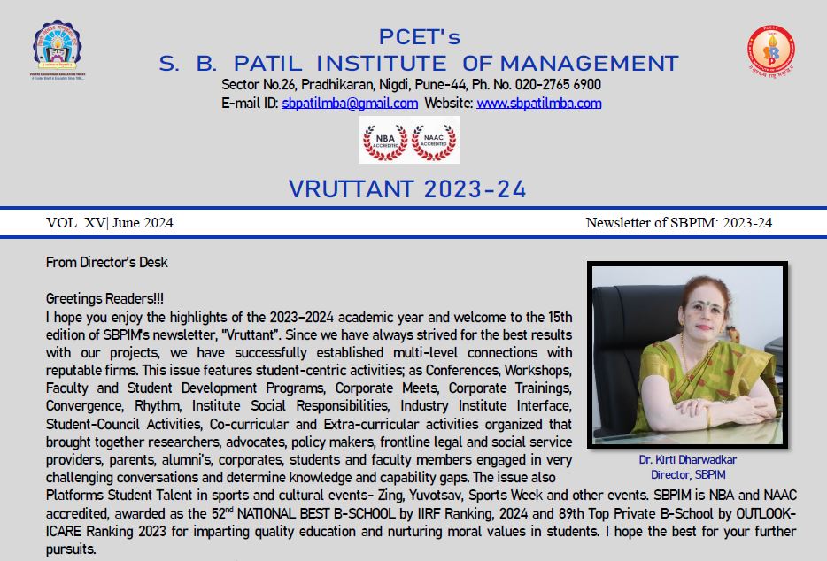 SBPIM Vruttant 2023-24